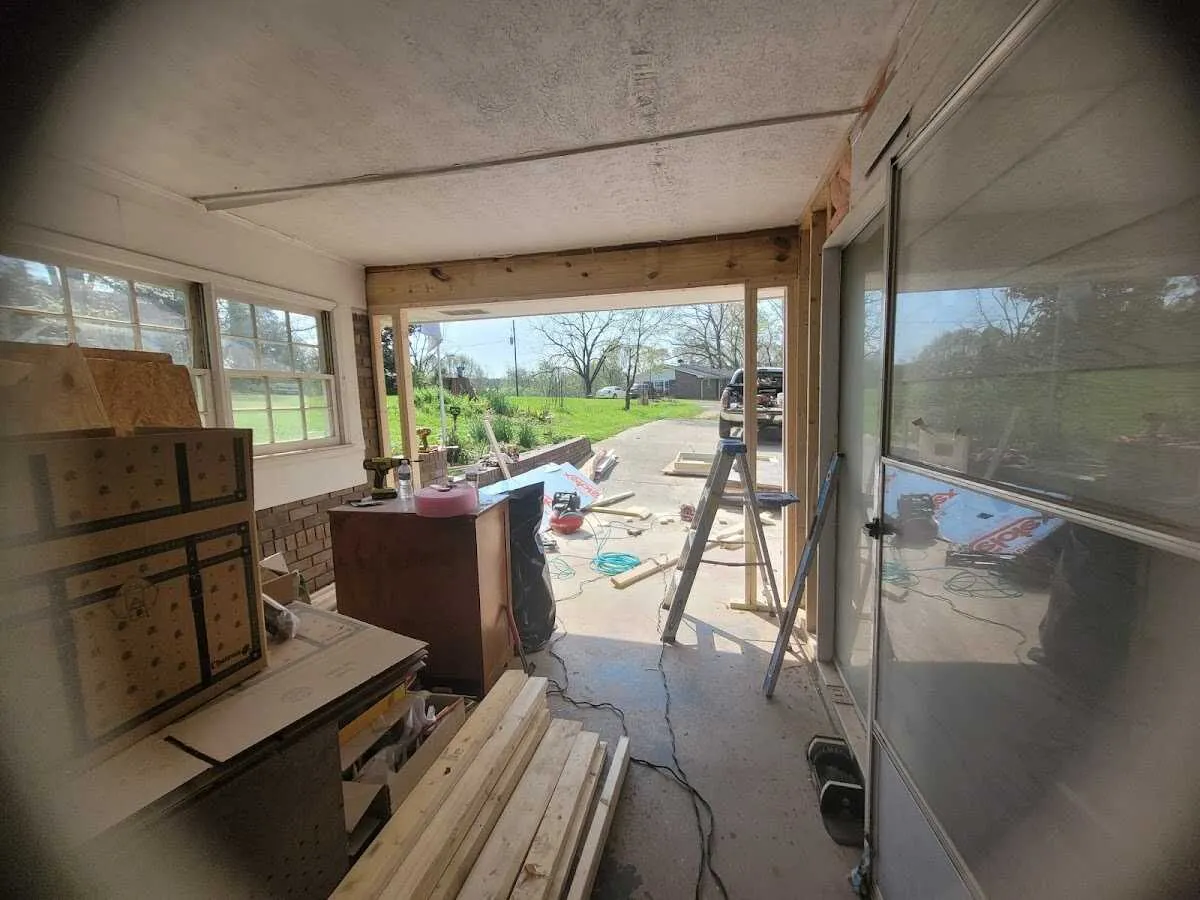 Air movers and dehumidifier for Drying & Dehumidification in Dry Run